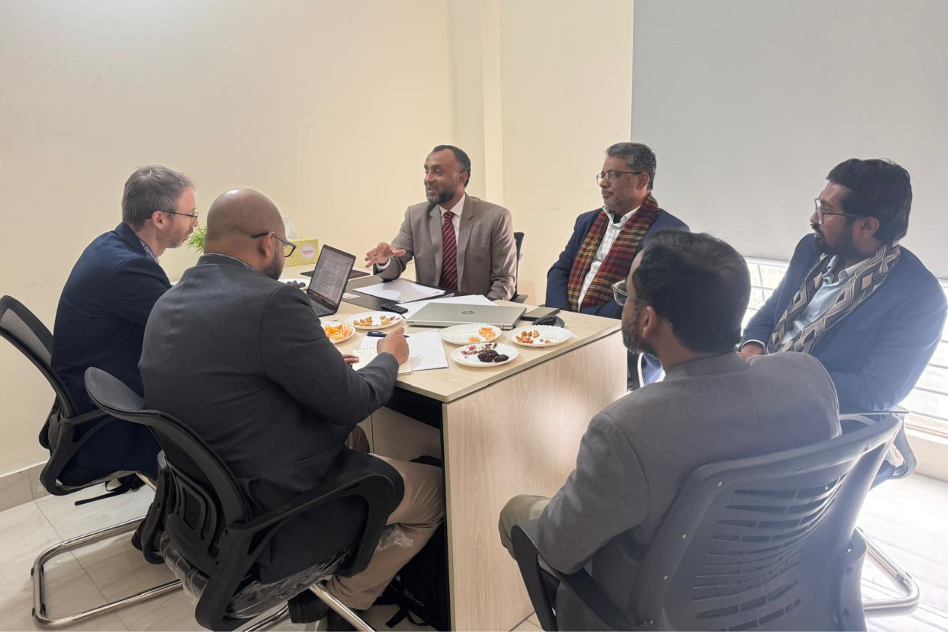 Representative of EU Election Observation Mission meets CRF chairman